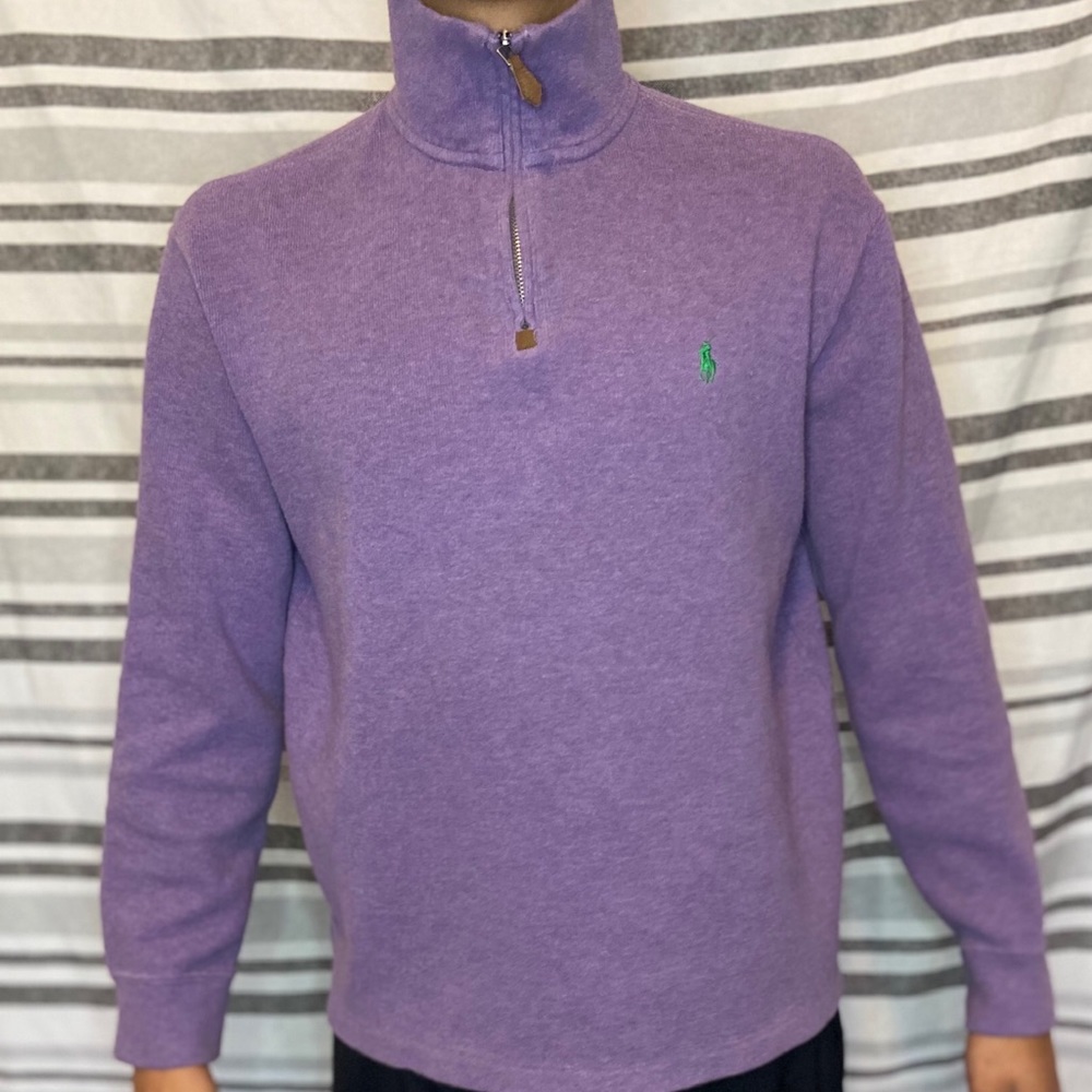 Polo quarter zip-up